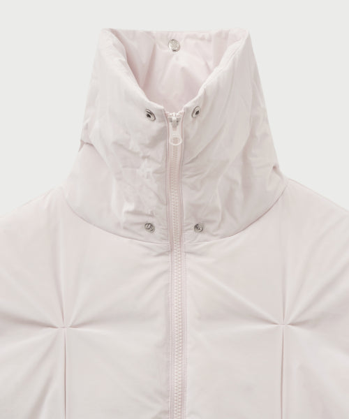 (W) Orta 2-Way Collar Duck Down Padding Light Pink