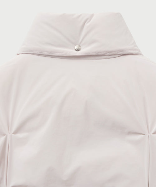 (W) Orta 2-Way Collar Duck Down Padding Light Pink
