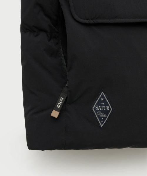Apero Pocket Duck Down Padding Vest Black