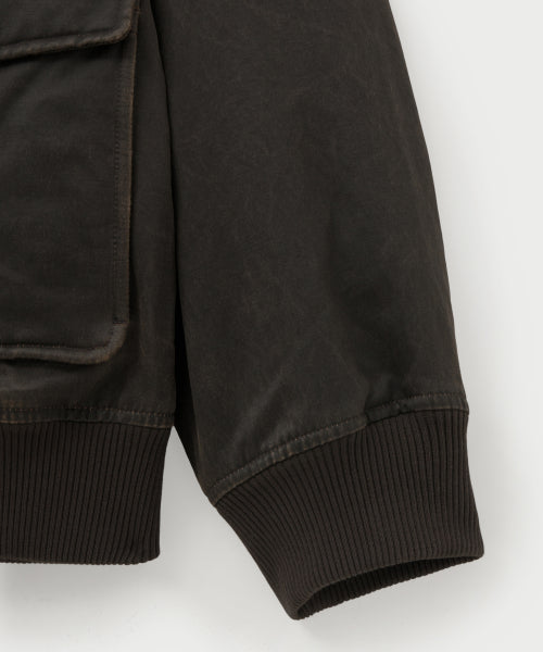 Maron A-2 Blouson Jacket Brown