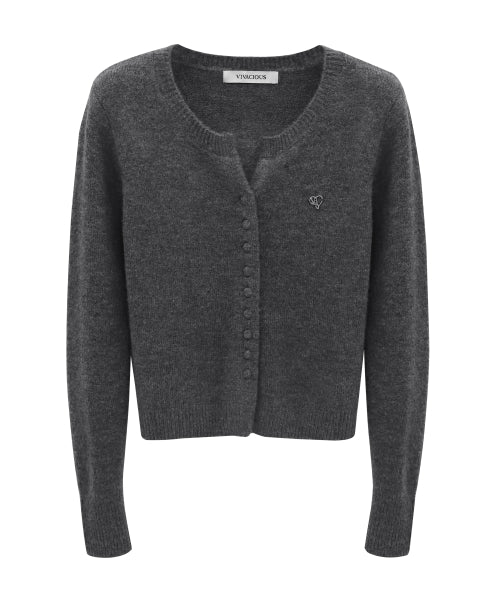 Elan Round Button Knit CD_5Colors
