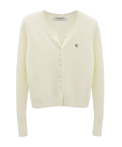 Elan Round Button Knit CD_5Colors