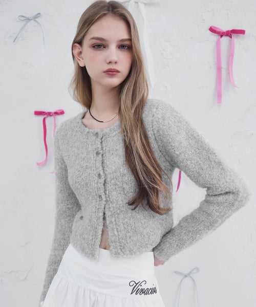 La Pong Crop Cardigan_6Colors