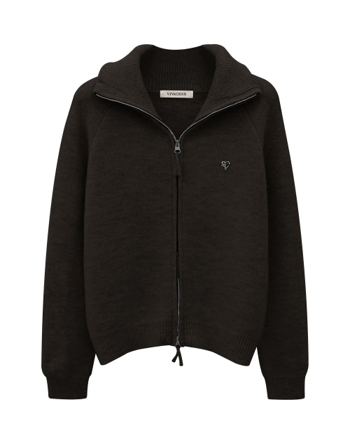 Rose Mignon Zip-up_2Colors