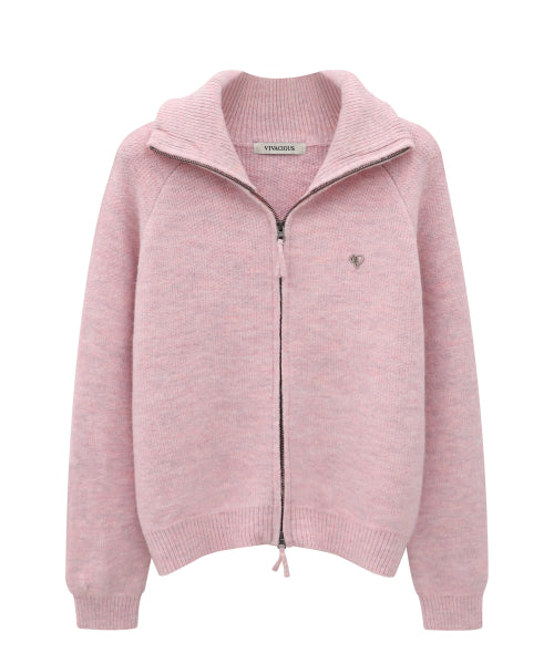 Rose Mignon Zip-up_2Colors