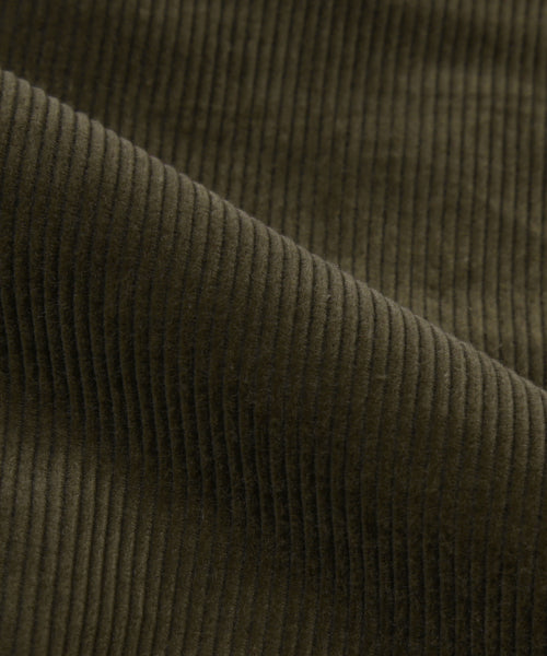 SHERPA CORDUROY STUDDED WESTERN JACKT_KHAKI