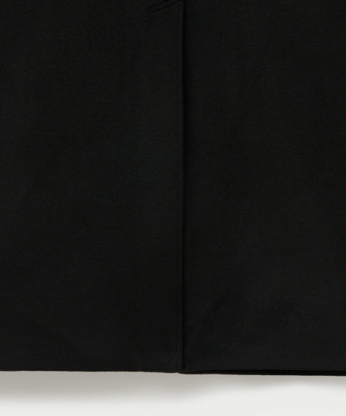 Cashmere Wool Blend Mac Coat Black