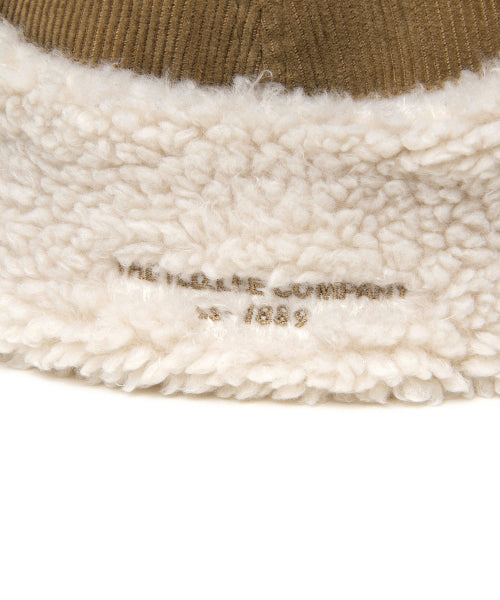 Corduroy Trooper Hat Beige