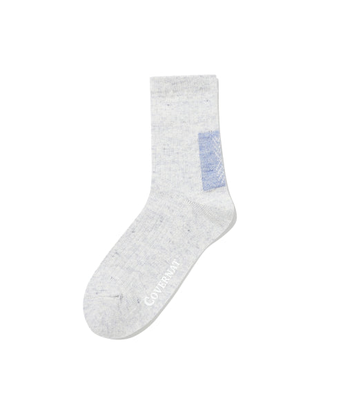 CHEVRON WOOL SOCKS