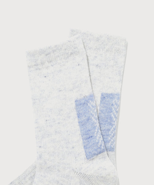 CHEVRON WOOL SOCKS