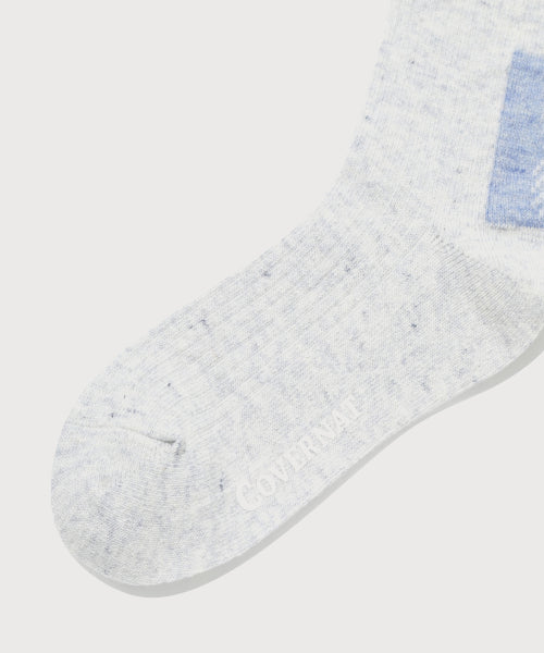 CHEVRON WOOL SOCKS