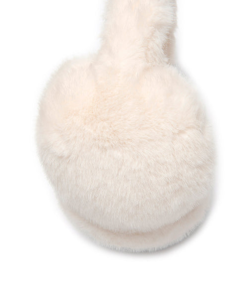 Faux Fur Mug Ivory