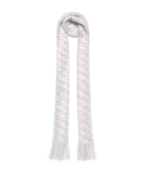 Hairy Mini muffler beige
