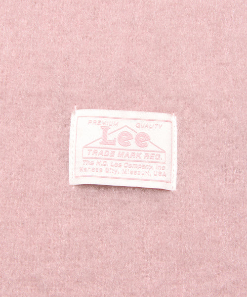 woven big muffler pink