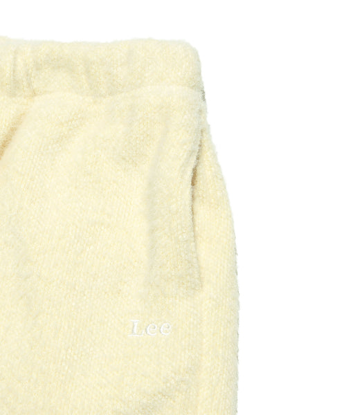 Women's soft knit pants Lemon