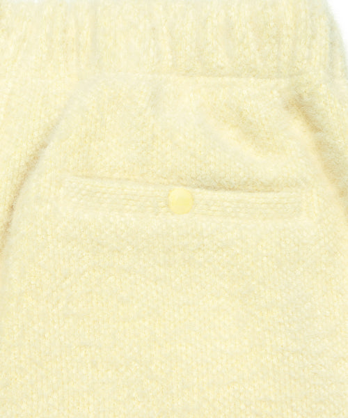 Women's soft knit pants Lemon