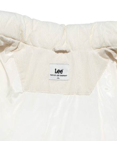 Corduroy Padded Jacket Ivory
