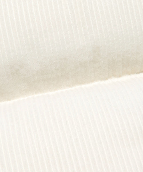 Corduroy Padded Jacket Ivory