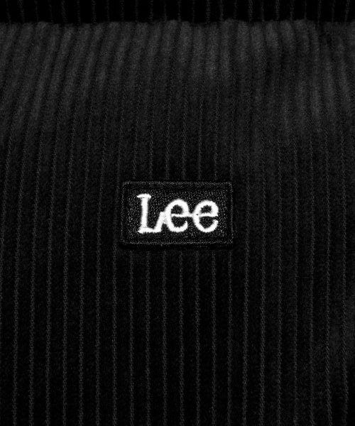 Corduroy Padded Jacket Black