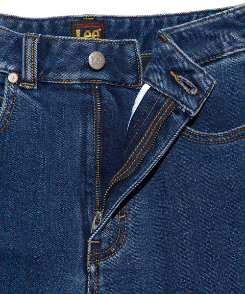 Women's Standard Fit Napping Denim Pants Indigo Dark