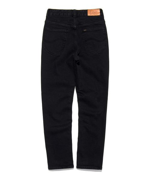Women's Standard Fit Napping Denim Pants Black