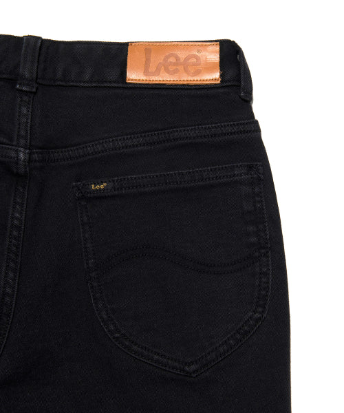 Women's Standard Fit Napping Denim Pants Black