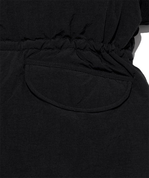 Woman Raglan Half Down Black
