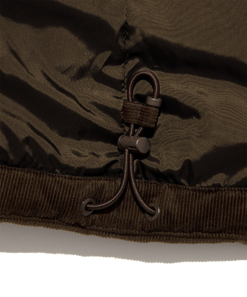 Woman Raglan Short Down Brown