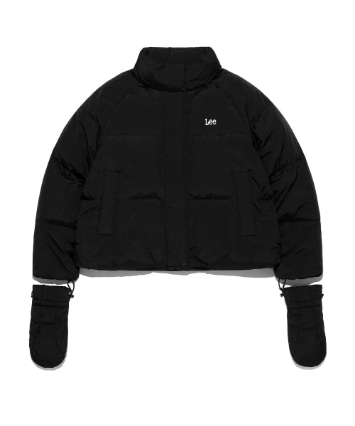 Woman Raglan Short Down Black