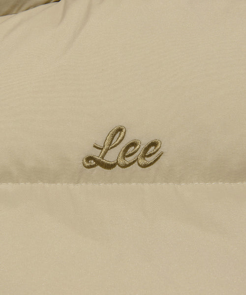 Women's Hood Short Down Light Beige