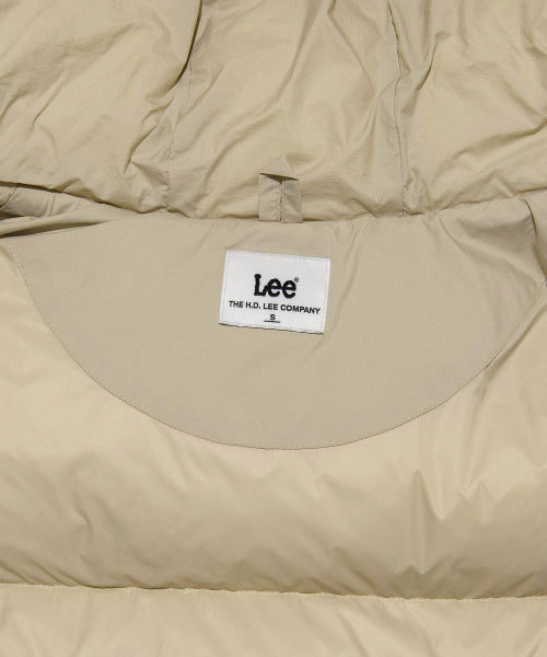Women's Hood Short Down Light Beige