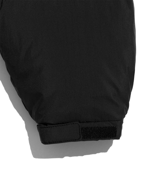 Women's hood short-down black