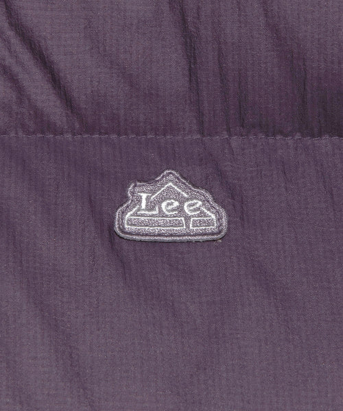Hooded Lipstop Puffer Down Purple