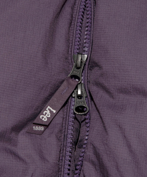 Hooded Lipstop Puffer Down Purple