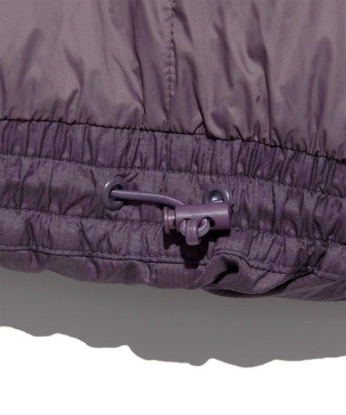 Hooded Lipstop Puffer Down Purple