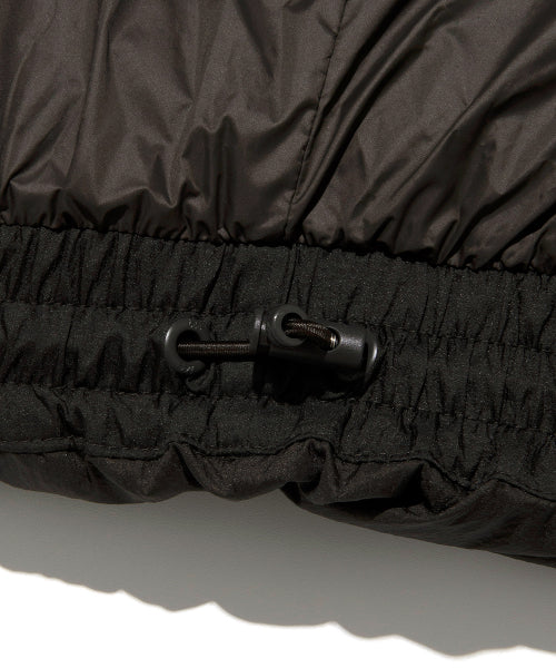 Hooded Lipstop Puffer Down Brown