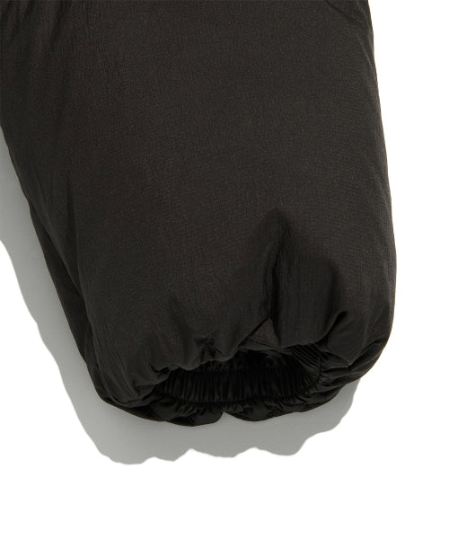 Hooded Lipstop Puffer Down Brown