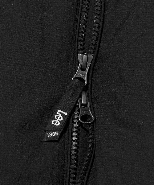 Hooded Lipstop Puffer Down Black
