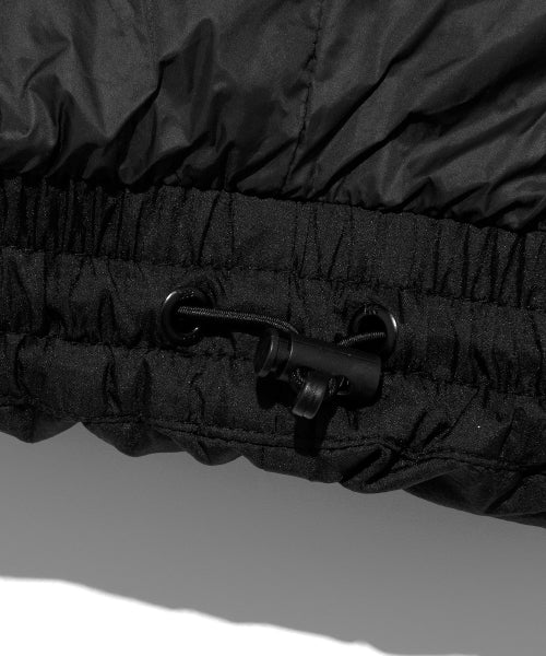 Hooded Lipstop Puffer Down Black