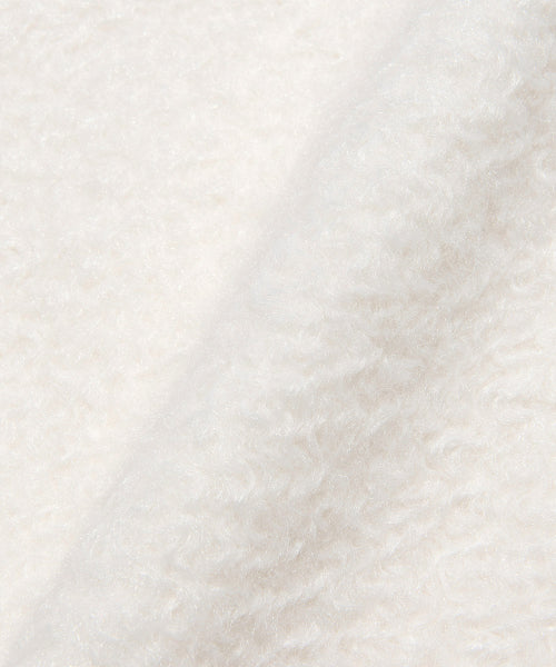 Women's Teddy Duffle Short Coat Ivory