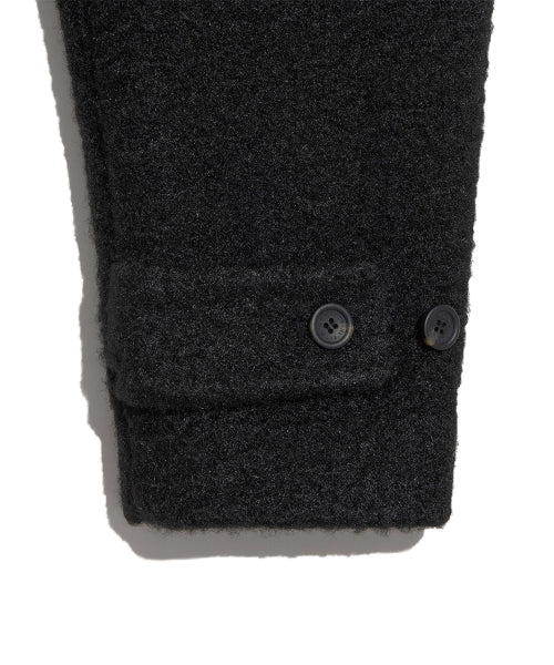 Women's Teddy Duffle Short Coat Black