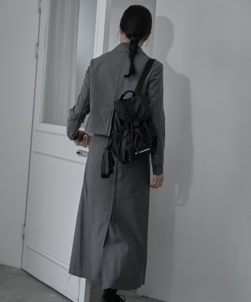 String Backpack Nano 769 Solid [2 colors]