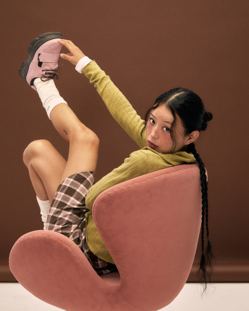 3300 High Suede Cocoa Mob Pink FLOTFA3U62
