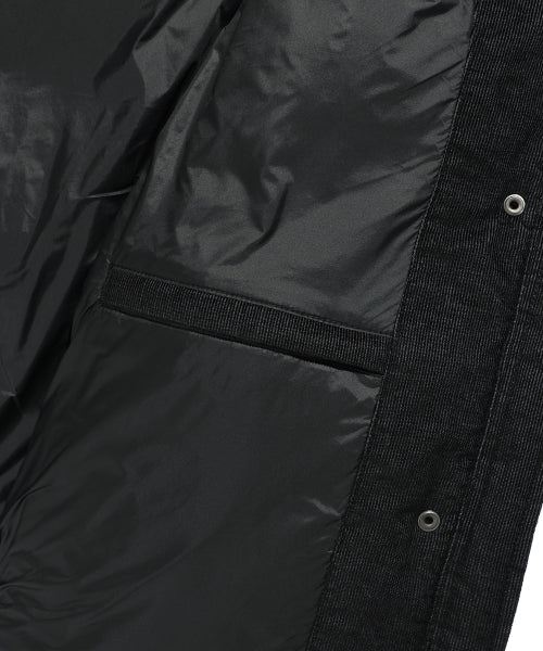 Women's denim like down jumper black