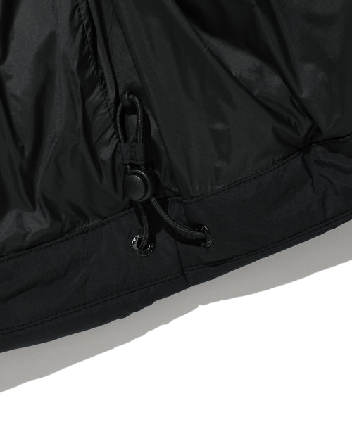 Women's denim like down jumper black