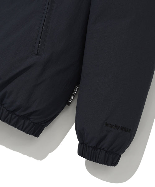washed-down short puffer navy