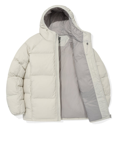 Pertex Lipstop Hooded Down Jumper Cream