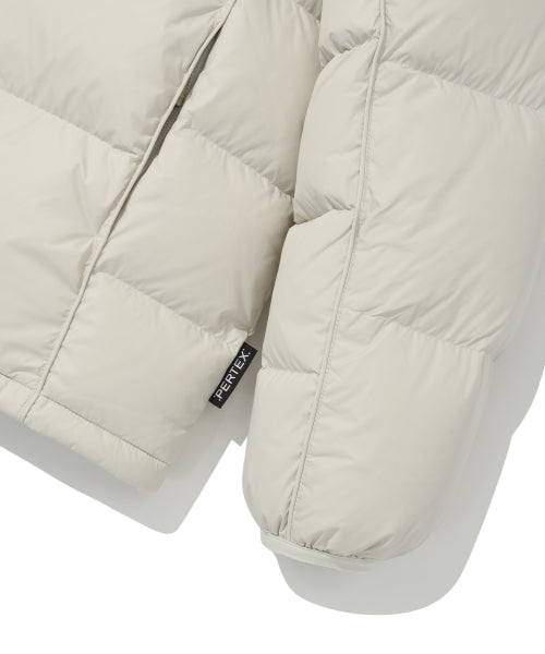 Pertex Lipstop Hooded Down Jumper Cream