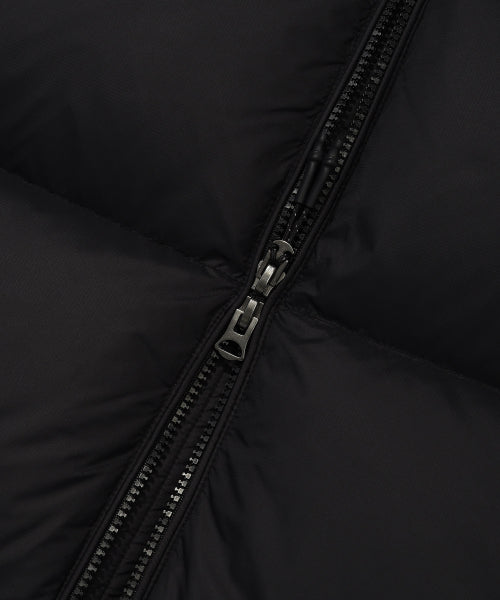 Pertex Lip-Stop Hooded Down Jumper Black