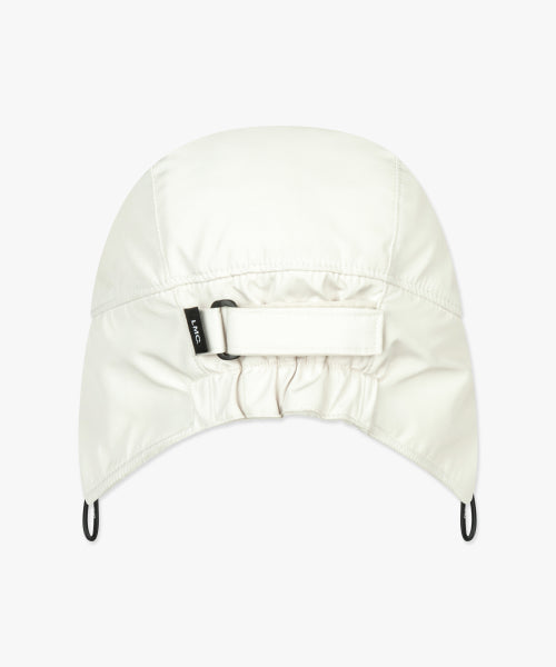FLEECE EARFLAP CAP ivory